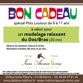 Modelage relaxant du Dos/Bras P’tits loulous 6 à 11 ans