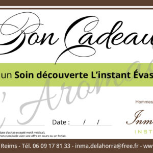 Soin découverte l'Instant Evasion