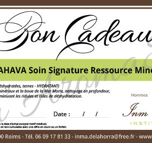 AHAVA Soin Visage Signature Ressource Minérale